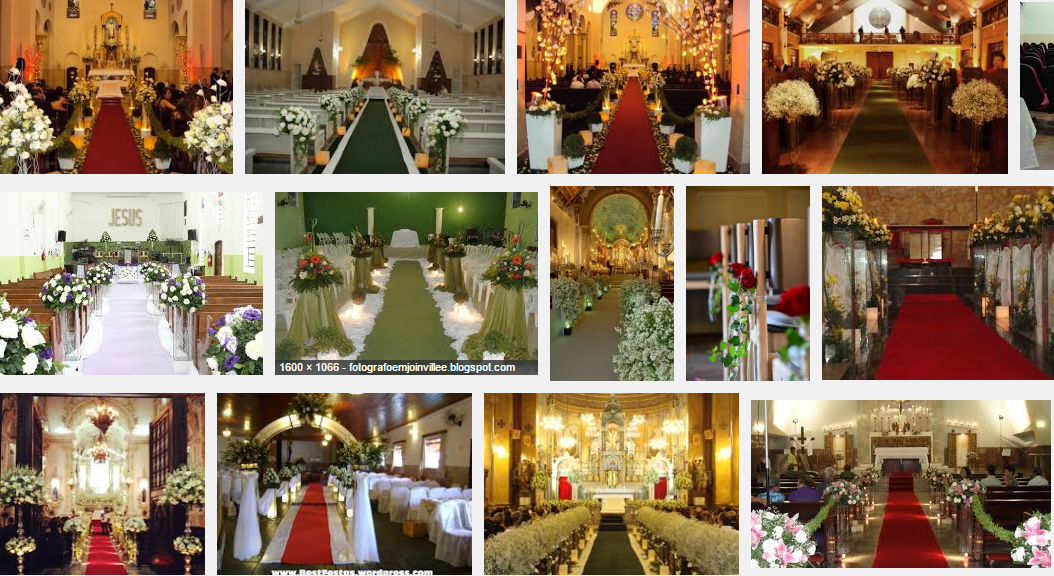 fotos de Decoração de igreja para casamento