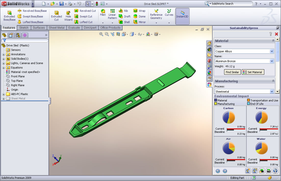 Solidworks Sustainability