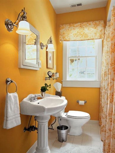 decoração de banheiro