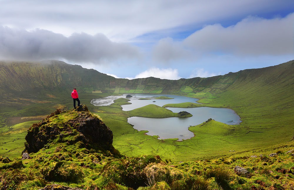 Corvo island, Azores. Corvo island, Azores.